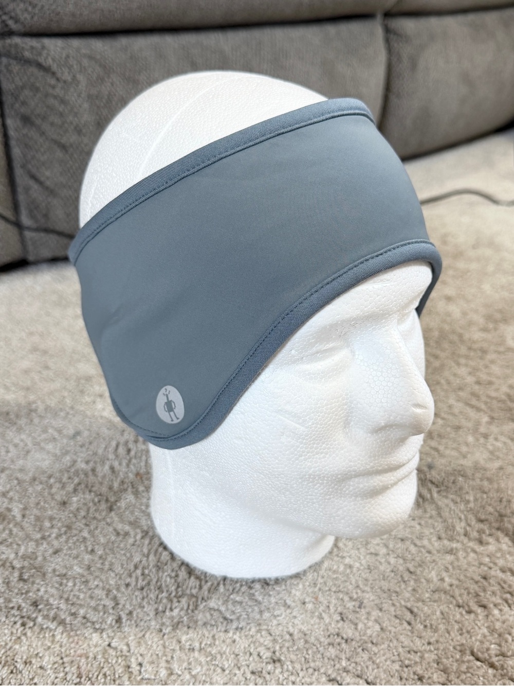 Smartwool Unisex Active Fleece Wind Headband in Gray